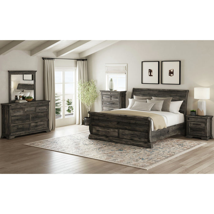 Park Ridge Sleigh Storage Bedroom Set - In Home Furniture (San Antonio, TX)