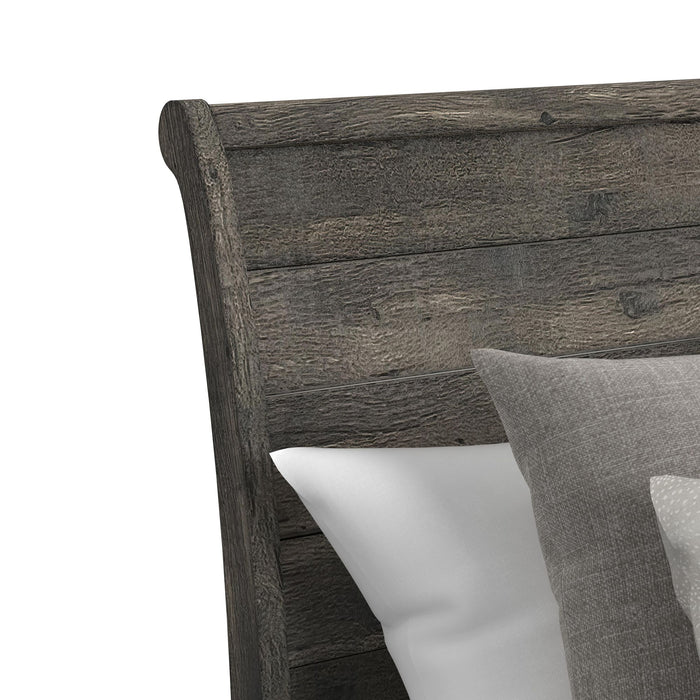 Park Ridge Sleigh Storage Bed - In Home Furniture (San Antonio, TX)