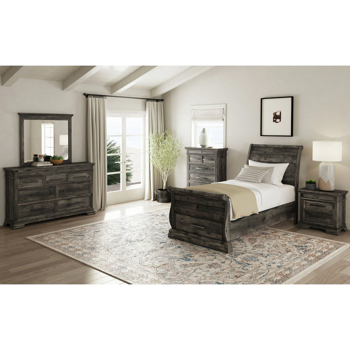Park Ridge Sleigh Storage Bedroom Set - In Home Furniture (San Antonio, TX)