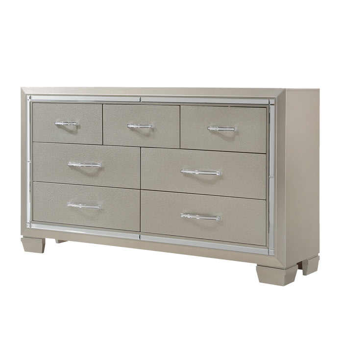 Platinum Dresser - In Home Furniture (San Antonio, TX)