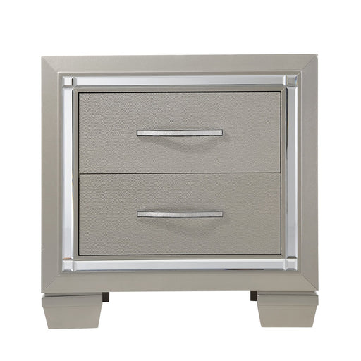 Platinum Nightstand - In Home Furniture (San Antonio, TX)