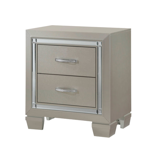 Platinum Youth Nightstand - In Home Furniture (San Antonio, TX)