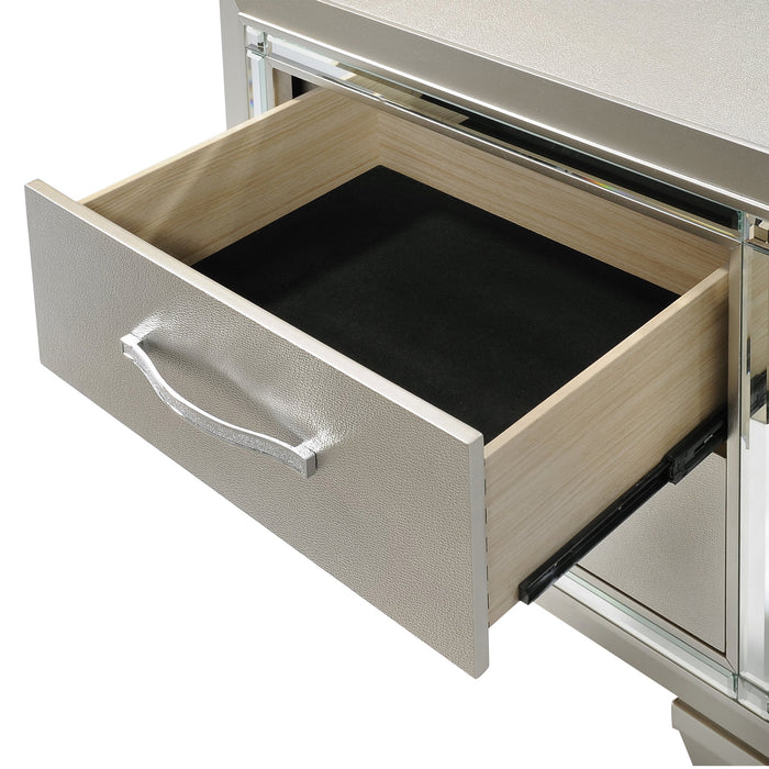 Platinum Youth Nightstand - In Home Furniture (San Antonio, TX)