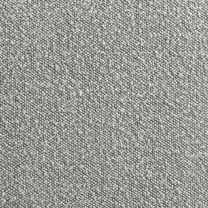 Portland Round Back Barstool with Grey Fabric in Black (2 Per Carton) - In Home Furniture (San Antonio, TX)