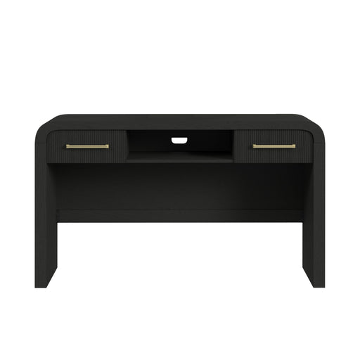 Ridgemont Dressing Table in Black with Grain - In Home Furniture (San Antonio, TX)