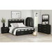 Ridgemont Storage Bed in Black with Grain - In Home Furniture (San Antonio, TX)