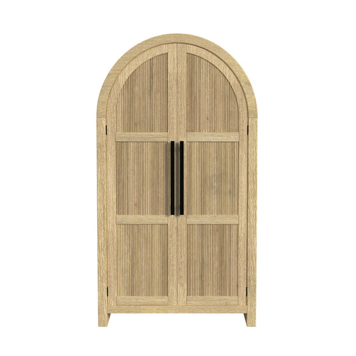 Ridgemont Large Bookcase in Natural - In Home Furniture (San Antonio, TX)