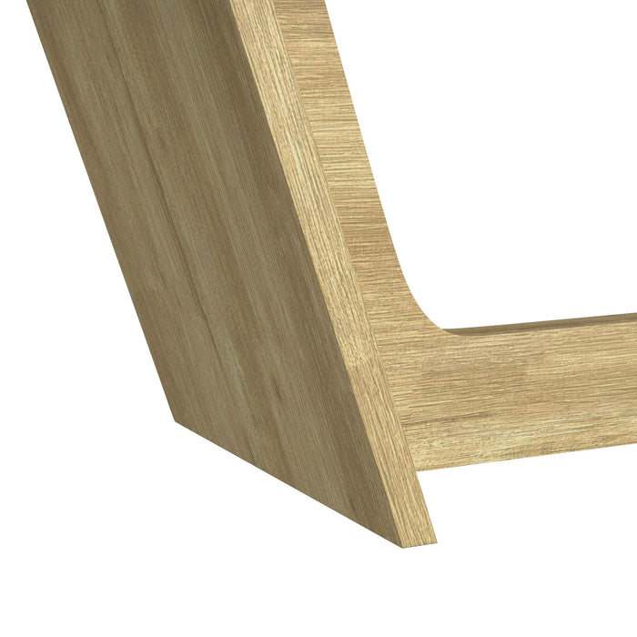 Ridgemont Standard Height Dining Set in Natural-Table and Four Chairs - In Home Furniture (San Antonio, TX)