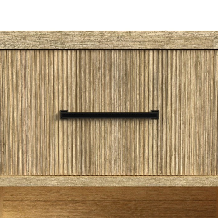 Ridgemont Server in Natural - In Home Furniture (San Antonio, TX)