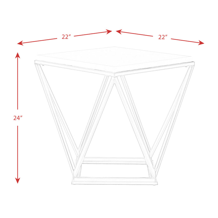 Riko 2PC Occasional Table Set-Coffee Table & End Table - In Home Furniture (San Antonio, TX)