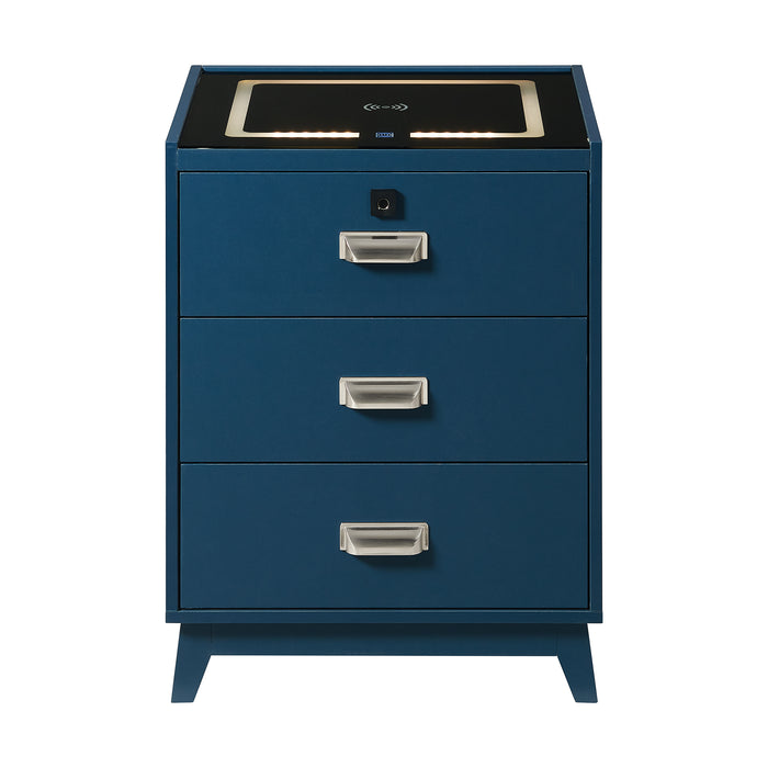 Rio Nightstand with Electronic Features