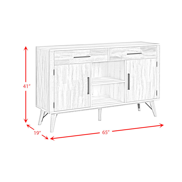 Rogen Rustic Buffet in Rustic White