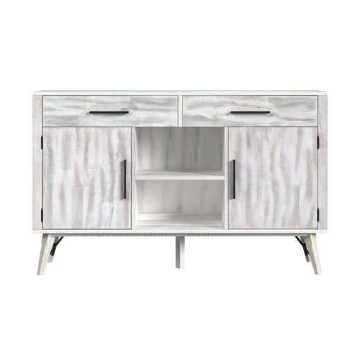 Rogen Rustic Buffet in Rustic White - In Home Furniture (San Antonio, TX)