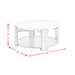 Rosamel Round Coffee Table in Ash Brown - In Home Furniture (San Antonio, TX)