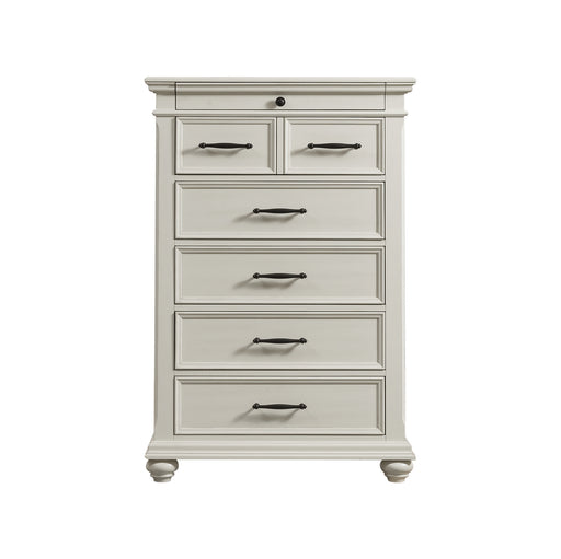 Slater Chest in Antique White - In Home Furniture (San Antonio, TX)
