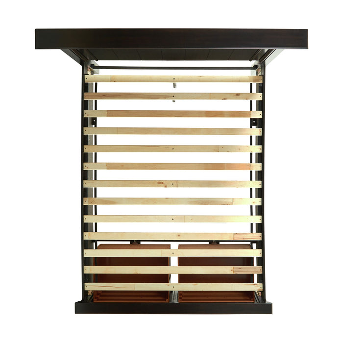 Slater Platform Storage Bedroom Set Black - In Home Furniture (San Antonio, TX)