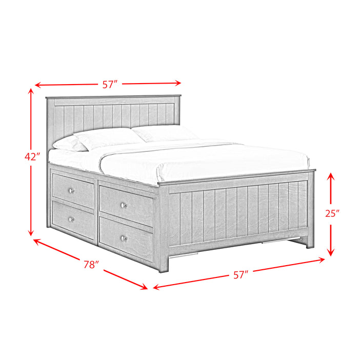 Sami Captains Bedroom Set - In Home Furniture (San Antonio, TX)