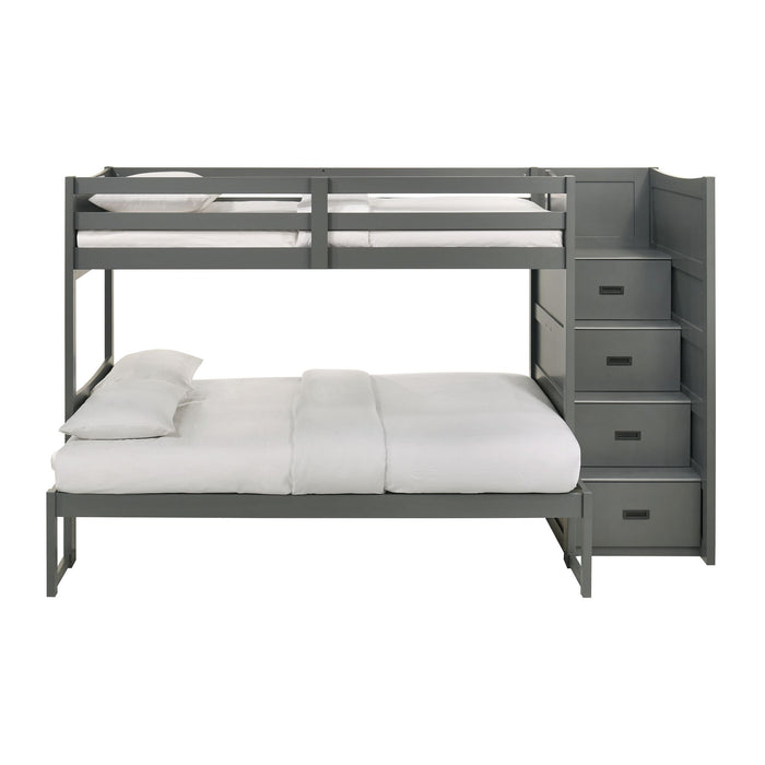 Sami Over Step Bunk with Right HB - In Home Furniture (San Antonio, TX)