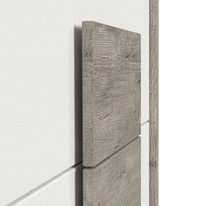 San Matteo 2-Drawer Nightstand with USB in Dual Tone