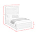San Matteo Bedroom Set with LED - In Home Furniture (San Antonio, TX)