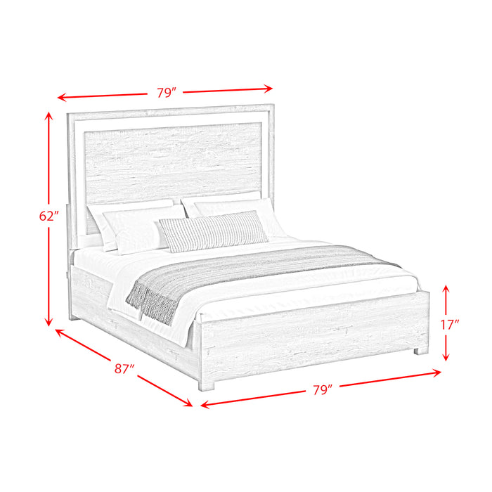 San Matteo Bedroom Set with LED - In Home Furniture (San Antonio, TX)