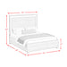 San Matteo Bedroom Set with LED - In Home Furniture (San Antonio, TX)