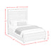 San Matteo Bedroom Set with LED - In Home Furniture (San Antonio, TX)