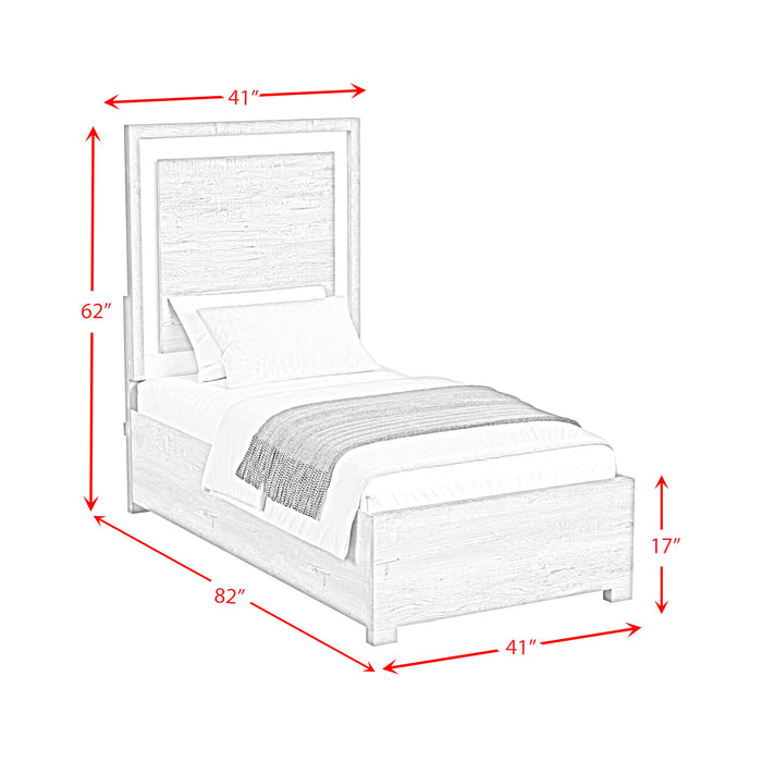 San Matteo Bedroom Set with LED - In Home Furniture (San Antonio, TX)
