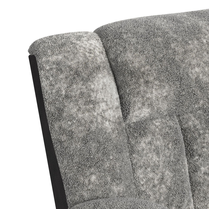 Santorini RHF Power Motion Recliner in Dillon/Shire Grey - In Home Furniture (San Antonio, TX)