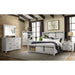 Scott Storage Bed White Finish - In Home Furniture (San Antonio, TX)