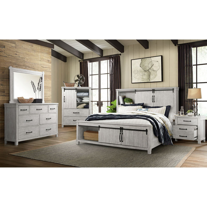 Scott Platform Storage Bedroom Set - In Home Furniture (San Antonio, TX)