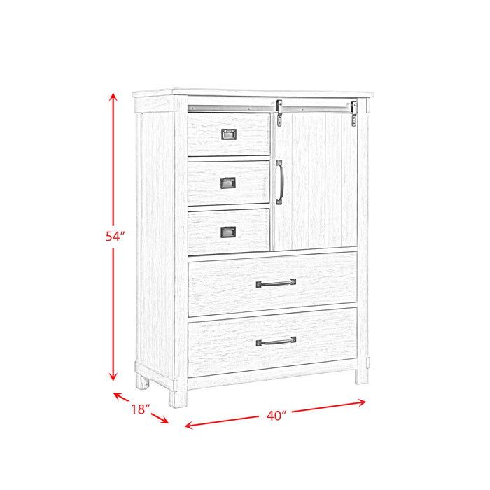 Scott Chest Dark Finish - In Home Furniture (San Antonio, TX)