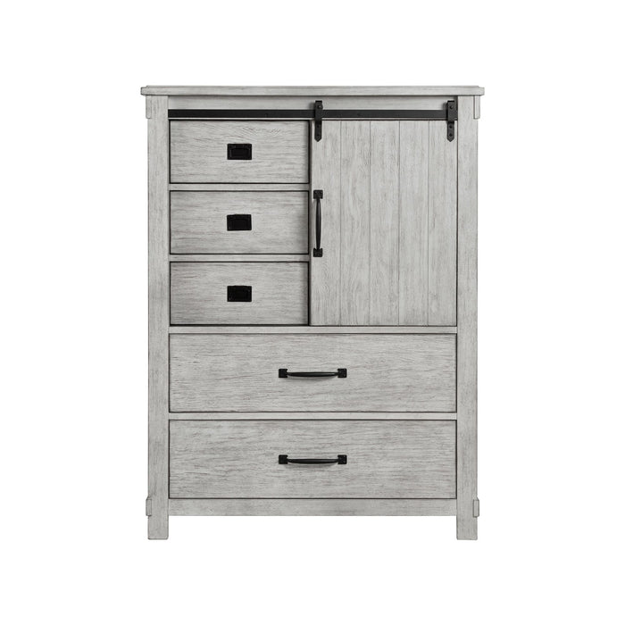 Scott Chest White Finish - In Home Furniture (San Antonio, TX)