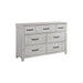 Scott Dresser White Finish - In Home Furniture (San Antonio, TX)