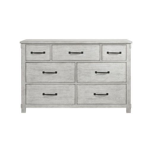 Scott Dresser White Finish - In Home Furniture (San Antonio, TX)