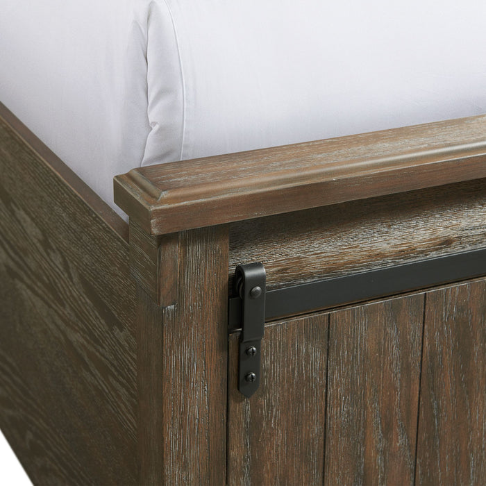 Scott Platform Storage Bedroom Set - In Home Furniture (San Antonio, TX)