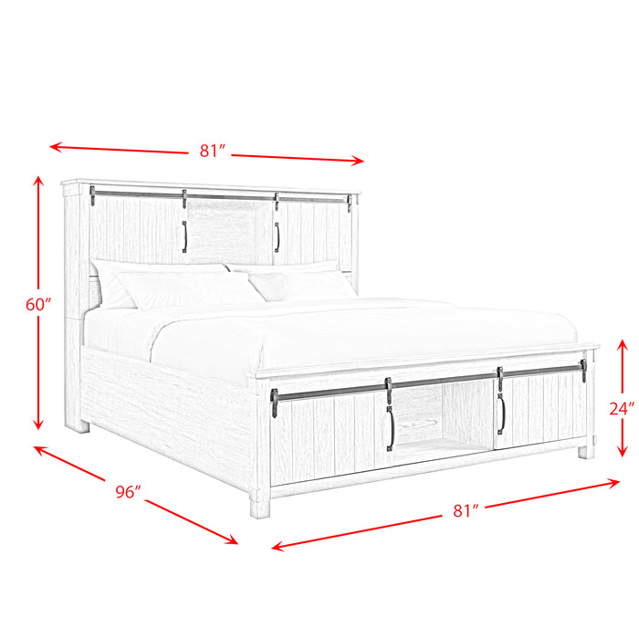 Scott Platform Storage Bed - In Home Furniture (San Antonio, TX)