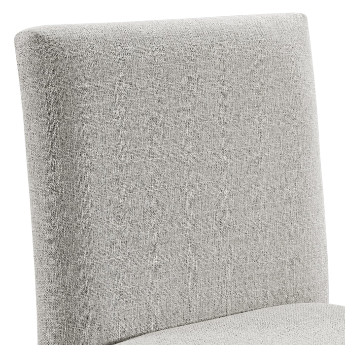 Seneca Counter Side Chair with Grey Fabric in Brown (2 Per Carton) - In Home Furniture (San Antonio, TX)