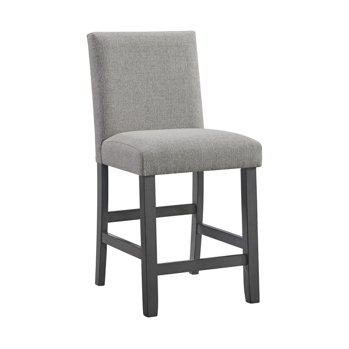 Seneca Counter Side Chair with Grey Fabric in Grey (2 Per Carton) - In Home Furniture (San Antonio, TX)