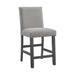 Seneca Counter Side Chair with Grey Fabric in Grey (2 Per Carton) - In Home Furniture (San Antonio, TX)