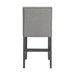 Seneca Counter Side Chair with Grey Fabric in Grey (2 Per Carton) - In Home Furniture (San Antonio, TX)