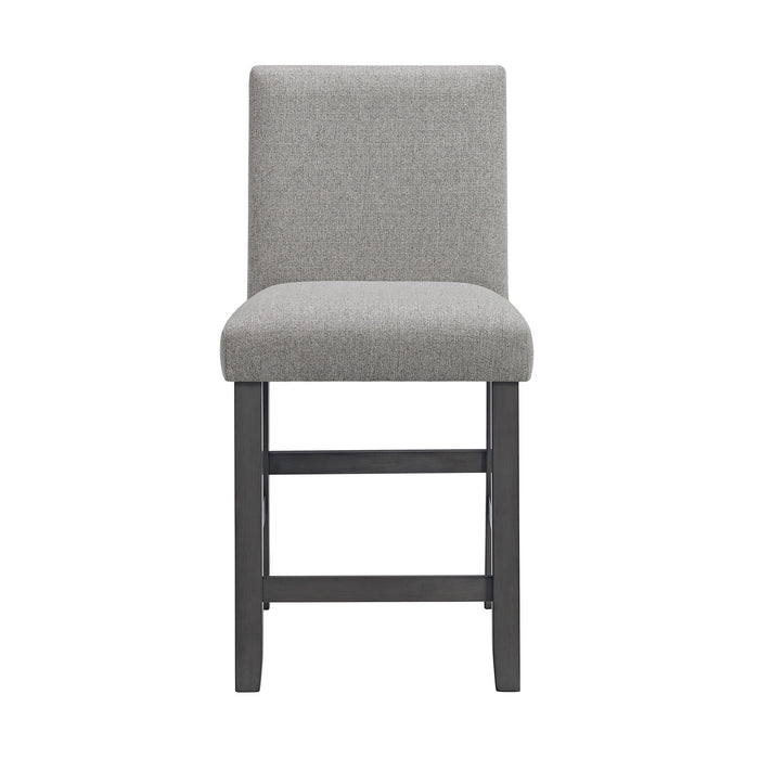 Seneca Counter Side Chair with Grey Fabric in Grey (2 Per Carton) - In Home Furniture (San Antonio, TX)