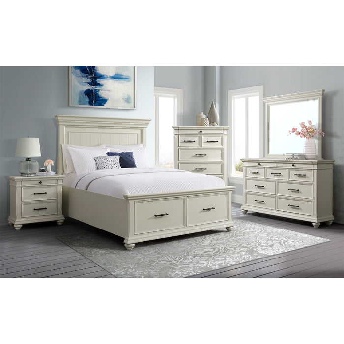 Slater Dresser in Antique White - In Home Furniture (San Antonio, TX)