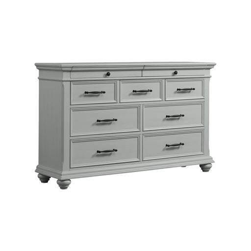 Slater Dresser Grey - In Home Furniture (San Antonio, TX)