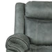 Sorrento 3PC Living Room Set in FB367 Charcoal-Sofa, Loveseat & Recliner - In Home Furniture (San Antonio, TX)