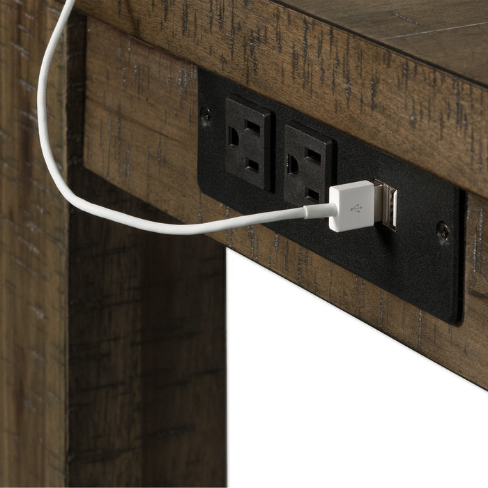 Stone Occasional Bar Table Single Pack Gray Finish (Table + Three Stools) - In Home Furniture (San Antonio, TX)