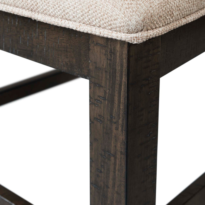 Stone Wooden Swirl Back Side Chair (2 Per Pack) - In Home Furniture (San Antonio, TX)