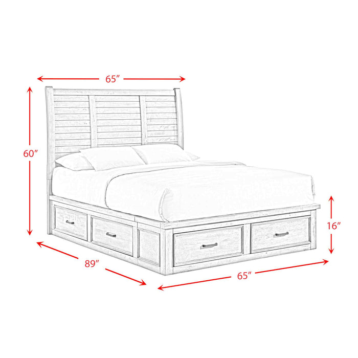 Sullivan Storage Bedroom Set - In Home Furniture (San Antonio, TX)