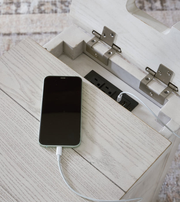 Robbinsdale Chairside End Table - In Home Furniture (San Antonio, TX)