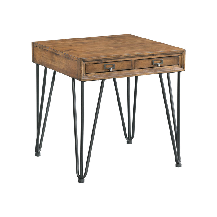 Boone Occasional End Table w/Tray - In Home Furniture (San Antonio, TX)